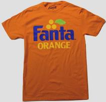Coca-Cola Mens Fanta Orange Shirt New Small XL