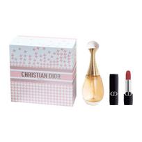 DIOR Perfume Intense Blue Gold Lipstick True Classic Fragrance Set Pink Houndstooth Limited Gift Box Floral Fragrance EDP Peach Jasmine Tuberose mėlyna