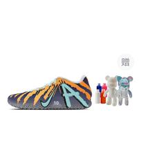 Nike Ja Morant 3 Haikyuu!!, Fluid Bear Abrasion Resistant Low top Basketball Shoes Unisex Orange Purple Cyan HF2794-100(Team773--) 40