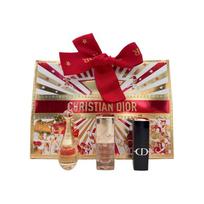 DIOR Laimingas dovanų kvepalų bandinių rinkinys 2026 Naujųjų Metų riboto leidimo dovanų maišelis EDP 5ml+1.5g+5ml raudona
