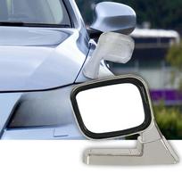 Universalus automobilio gaubto šoninis galinio vaizdo veidrodėlis, reguliuojamas plataus kampo, papildomi aklosios zonos veidrodėliai, galinio vaizdo veidrodėlis SUV/Sunkvežimiui Left-without light white