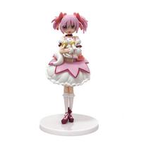 Hot 17.5cm Anime Puella Magi Madoka Magica Kaname Madoka Cartoon Figure PVC Model Desktop Ornaments Toys Holiday Gift In Stock