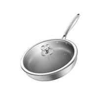 Shenmo 28cm 304 Stainless Steel Non-stick Wok