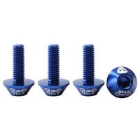Zinc Zinc Alloy MTB Bike Brake M6 Screw V Brake Clamp Screw V-Brake Column Screw M6 Brake Caliper Bolt mėlyna