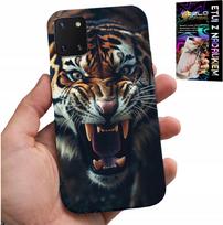 Samsung Galaxy A81 Tok - Tigris Oroszlán Safari Állatmintás Hátlap