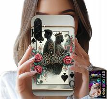Etui Do Samsung Galaxy A56 5G - Karta Król Królowa Poker Karty + Szkło