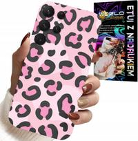 Etui Do Samsung Galaxy S22 Ultra - Różowa Panterka Pantera Kobiece Wzory