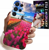 Etui Do Samsung Galaxy S22 Ultra - Pole Kolorowych Tulipanów, Tulipan, Case