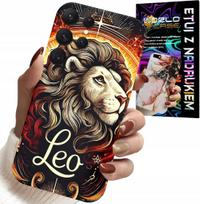Etui Do Samsung Galaxy S22 Ultra - Lew, Znak Zodiaku Astronomia + Folia