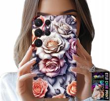 Etui Do Samsung Galaxy S22 Ultra - Kwieciste Wzory Róża Róże Kwiatki Case