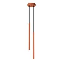 Lampa Wisząca Nox 2 G9 Ochra Czerwona Lumilo 15.315.25