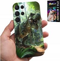 Etui Do Samsung Galaxy S22 Ultra - Dino Dinozaur Tyranozaur Case + Folia