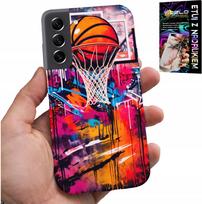 Etui Do Samsung Galaxy S21 Fe - Koszykówka Nba Uliczne Graffiti Kosz Fan