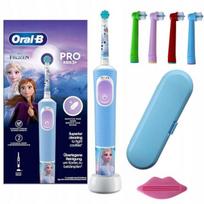 Szczoteczka Elektryczna Oral-B Vitality Pro D103 Kids 3+ Frozen Zestaw Etui