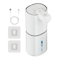 Automatic Soap Dispenser Bathroom Touchless Hand Soap Dispenser Wall Mounted IPX5 Waterproof USB Rechargeable Foaming Soap Dispenser with Sensor Size#A balta