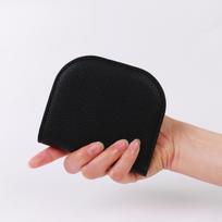 Newest Style Small Wallet Semi-Circle Solid Color Mini Coin Purse Simple High-End Multi-Card Slot Card juoda