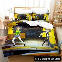 3D Print Anime P4 Persona 4 Bedding Set Double Twin King Duvet Cover Comforter Pillowcase Boys Girls Adults Bedroom 135x200cm