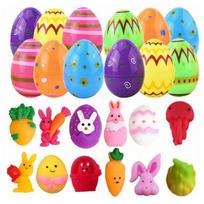 Wooden Baby Gym 12 Pack Prefilled Easter Eggs With Toys Inside Bright Colorful Filled Toys Great For Easter Stuffers Egg Fillers One Size