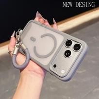 Matte Magnetic Finger Ring Case for iPhone 12-17 Pro/Air 16/15/14/13 iPhone 15 Pro Max