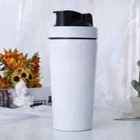 500ml/750ml Baltymų Miltelių Buteliukas 304 Nerūdijančio Plieno Sporto Baltymų Miltelių Puodelis Laipiojimui black-500ml