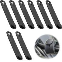 Rubber binding bands motorcycles cable ties silicone frame fixing bundle set 8 automotive wire harness parts clutch brake elastic parts.