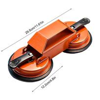 Single/Double Suction Cup Suction Cup Floor Tile Installation Tool  Floor Tile Installation oranžinė