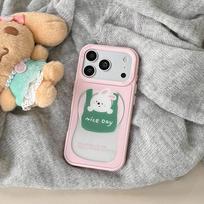 Magnetic Blue Light iPhone Case with Animal Design, Compatible with iPhone 15/16 Pro Max/17 Pro, Plus Shopping Bag & Holder. iPhone 15