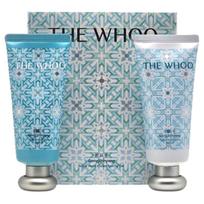 The Whoo Gongjinhyang Karališkas rankų kremas Specialus rinkinys Korėjietiškas prabangus rankų kremas, Maitinanti drėgmė rankų priežiūrai, Raukšles mažinantis rankų kremas 60ml+60ml gray