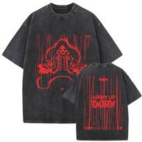 Hot Sale The Weeknd  Vintage Graphic T Shirts Harajuku Music YK Short Sleeve Tshirt Unisex Gothic Casual Crewneck Tshirts S