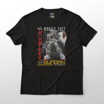 RX-78(G) EX Gundam Requiem For Vengeance Anime Graphic Art Cotton T-T-Shirt L