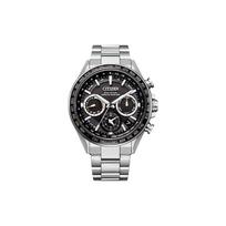 CITIZEN Eco-Drive serijos palydovinis imtuvas GPS palydovinio signalo kalibravimas Laikas Optinis kvarcinio lydinio dirželis 44 mm vyriškas laikrodis Juodas ciferblatas CC CC4015-51E juoda
