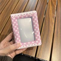 Cute 3 inch Mini Kpop Album with 20 Pockets Name Card Book Decorative Album Card Binder Photo Album
