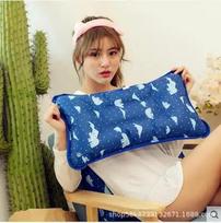 Summer Cooling Water Cushion Sleeping Aid Pad Mat Muscle Relief Cooling Pillow Ice Pad Massager Bedding Sleep Cool Cushion 55x35cm