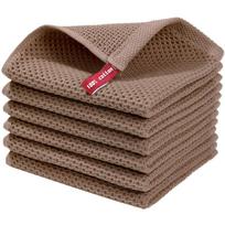 3pcs Cotton Kitchen Cleaning Cloths 34x75cm Durable Waffle Weave Dish Towels Multipurpose Household Rags for Cleaning and Drying One Size