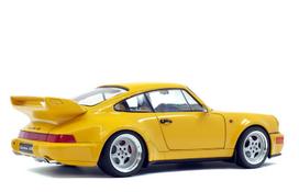 Diecast Modelis SOLIDO S1803401 Porsche 911 (964) Carrera 3.8 Rs Speed Yellow 1990 1/18