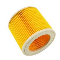 Vacuum Cleaner Replacement Filter Cartridge Compatible with Multiple Models High Efficiency Dust Collection and Air Filtration System One Size geltona
