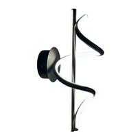 Kinkiet Nowoczesny Spirala Led 12W Czarny Twist Ml1058 Milagro