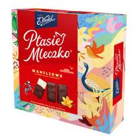 E. Wedel Ptasie Mleczko Vanilinis Šokolade Desertinis 340 G