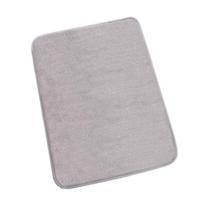 Kitchen Dish Drying Mat Microfiber Absorbent Table Placemat Non-Slip Heat Resistant Drain Pad Cabinet Drying Mats Bathroom Mats KTY 40X30cm pilka