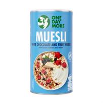 Onedaymore Vaisiniai Musli Su Baltu Šokoladu 400G