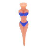 Sexy Attractive Ball Holder Bikini Lady Model Golf  Accessories Golf Training Clubs Tee Golf Tees geltona