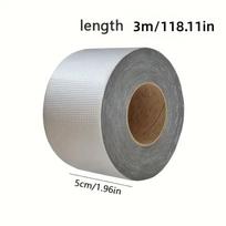 Heavy Duty Waterproof Aluminum Foil Tape - High Temp Resistant, Instant Seal for Leaks, Pipes, Roof Repair - Indoor/Outdoor Use (Silver,50mm&5m&Other) sidabras
