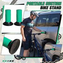 Portable Suction Cup Bicycle Mount Stand Compatible with Handlebar and Windshield Attachment for Stable Support and Easy Installation One Size