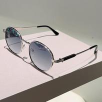 Steampunk Round Sun Glasses For Ladies For For Gents Vintage Punk Alloy Outdoor For Drivers Luxury Designer Sun Glasses UV400 As the photo