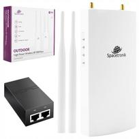 Zewnętrzny Access Point 300Mbps Ip66 Poe 4W1 Punkt Dostępu Spacetronik