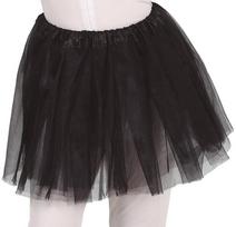 Spódniczka Tutu Czarna Tiulowa Strój Tancerka 30Cm