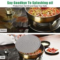 Nonstick Oil Grease Pan Lid Oil-Proof Splash Cover Frying Protection Mat one size
