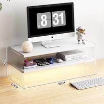 OLOEY 2-Tier Monitor and Laptop Riser Stand