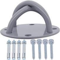 Wall Ceiling Mount Bracket for Gym & Home Suspension Straps Anchor for Olympic Rings Fitness Training Yoga Swing Battle Ropes Resistance Band