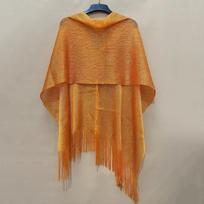 Summer Sun Protection Scarf Gold Silver Temperament Wedding Scarf Tassels Elegant Dresses Shawls for Women